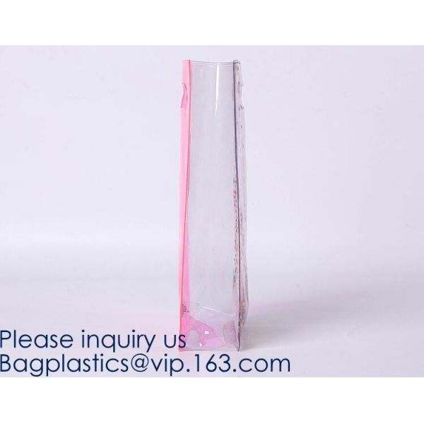 Custom Clear Transparent Holographic Iridescent Ladies Vinyl Tpu Shopper Women Shopping Tote Bag Garment Bags,Storange