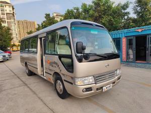 Cheap 23 Seater Used Diesel Van , TOYOTA 2nd Hand Mini Bus for sale