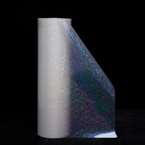 China Love Heart Transparent Holographic Thermal Lamination Film BOPP Material Heat Lamination Film for Packaging on sale