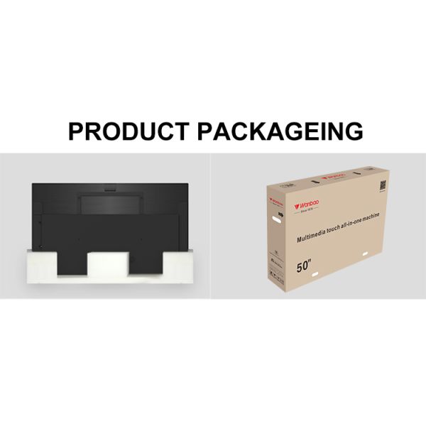 75" Smartboard Projector Touch Screen Interactive Digital Board Interactive Flat Panel For Education With Window System