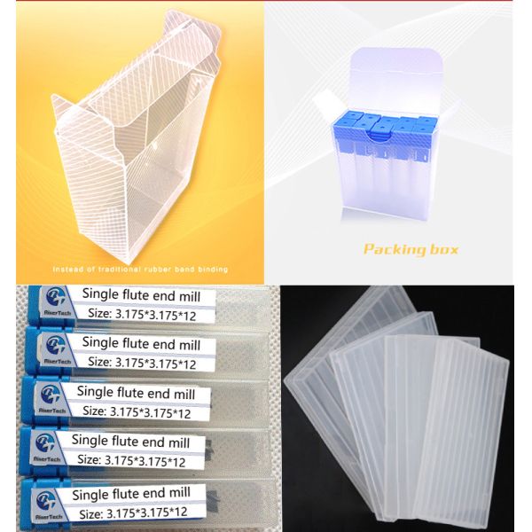 3.175mm Single Flute Cutter Carbide End Mill For Cutting And Engraving