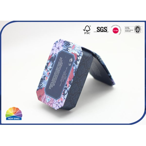 Crystal Bracelet Luxury Packaging Hinged Lid Gift Box With UV Logo