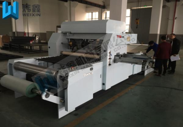 Quality Automatic Flat Hot Foil Stamping Machine With Web Guiding ISO9001 Certificate wholesale