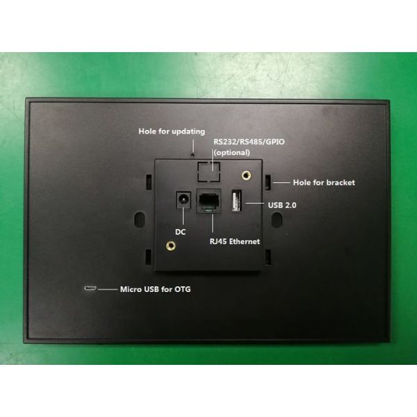 10 Inch Android POE Touch Wall Mounted Tablet With Serial Port GPIO For Industrial Control