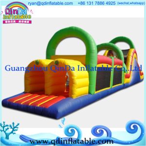 Cheap Giant commercial inflatable obstacle pvc tarpaulin for interactive game for sale