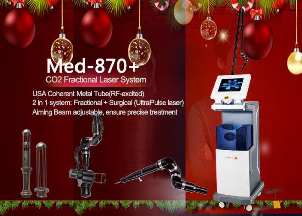 Quality Medical CE Approval Fractional Co2 Laser Machine 635nm for Burnt / Surgery Scars wholesale