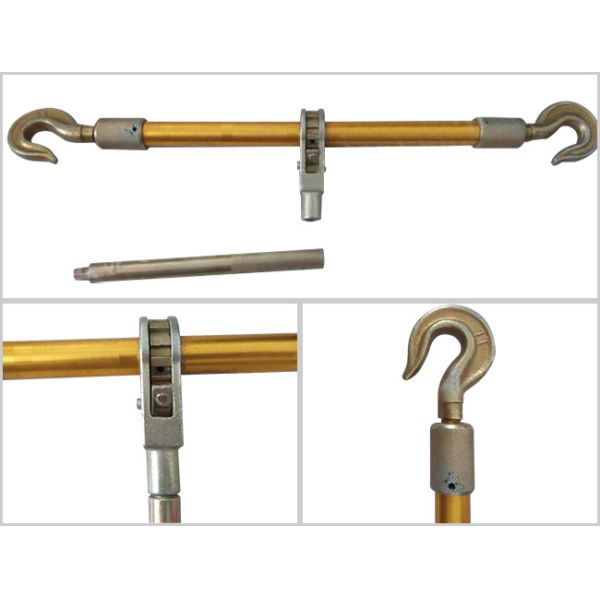 Aluminum Alloy Turnbuckle Transmission Line Stringing Tools With Double Hook