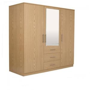 Cheap CC 1200*550*2000mm Wood Panel Furniture Plywood MDF Board Wardrobe for sale