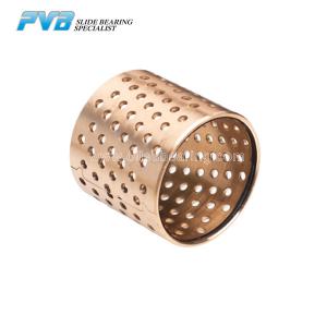 Cheap ISO Wrapped Bronze Bearing Bronze Wrapped Sliding Bearing With Oil Holes Seals for sale