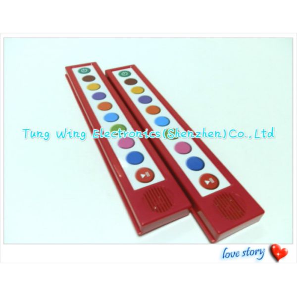 6 Button Apple Small Sound Module For Baby Sound Book , Indoor Learning Book