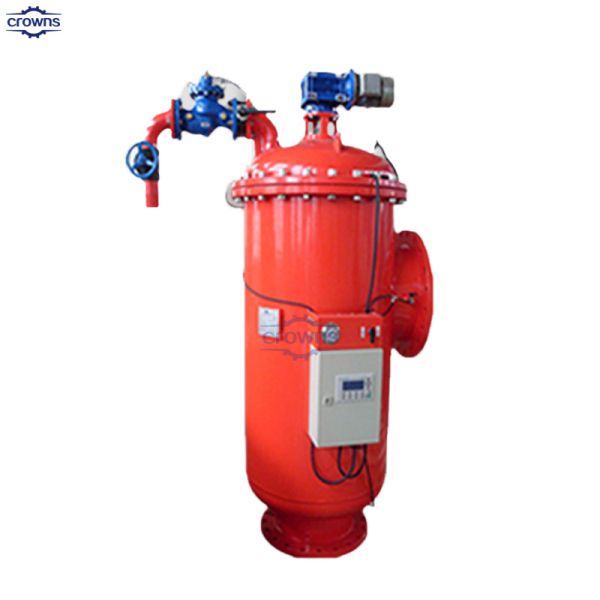 100 Micron Automatic Self Cleaning Strainer Multi Cartridge Automatic Backwash Water Filter