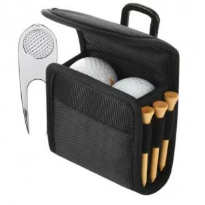 Cheap Nylon Golf Pouch Ball Golf Waist Bag Holder Outdoor Golf Accessories Storage Bag for sale