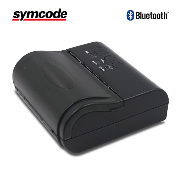 Android IOS 80 Mm Portable Bluetooth Printer Removable Lithium Battery