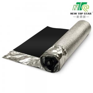 China 3 in 1 Premium Flooring Underlayment 110kg/m3 Vapour Barrier Underlay For Laminate on sale