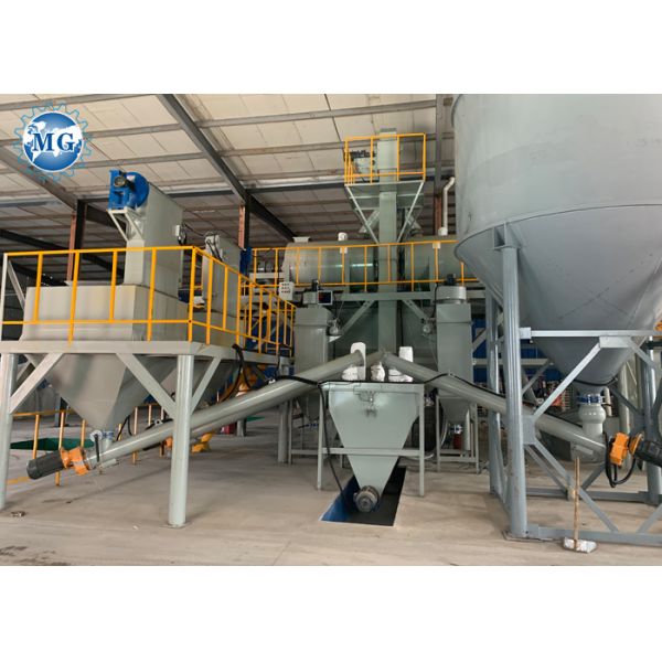 PLC Flyash Dry Mortar Mixer Machine Automatic Batching