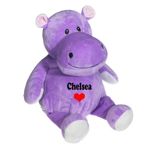 Quality 8 Inch Lovely Hippo Animal Plush Toys Promotion Gifts For Holiday Celebration wholesale