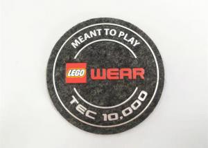 Cheap High Density Silicone Unique Iron On Patches Felt Fabric Labels Custom Logo Printing for sale