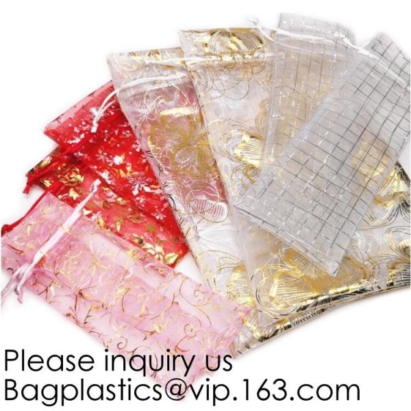 Organza Packing Pouch Bag Hot Sale Products Jewelry Packaging Organza Bags for Bracelet Beads Gift Pouch BAGEASE PACKAGE