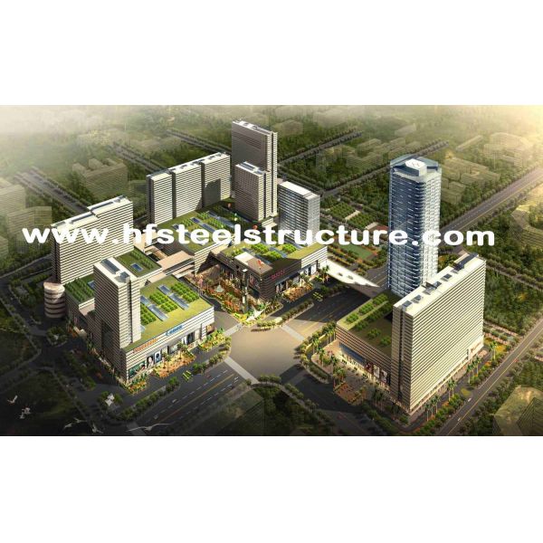 Prefabricated Shearing, Sawing, Grinding, Punching, Metal Commercial Steel Buildings