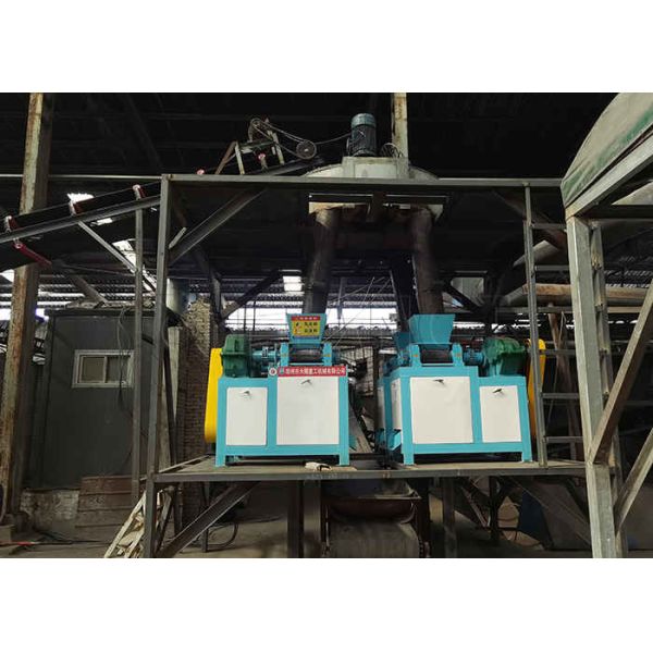 Complete Compound Fertilizer Production Line Featuring Double Roller Extrusion Granulator for High-Strength NPK, Ammonium Phosphate, and Potassium