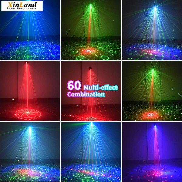 5w Mini Laser Stage Lighting DJ Disco Stage Light For Home Party