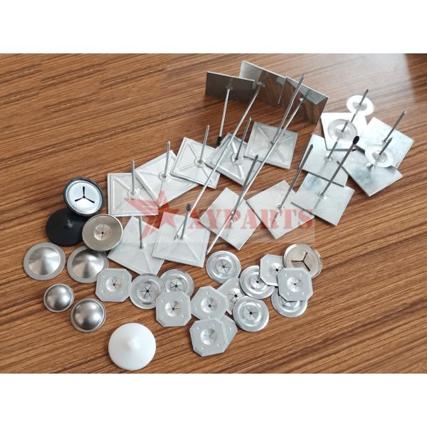 Self Adhesive 50mm Square Base Rockwool Insulation Pin