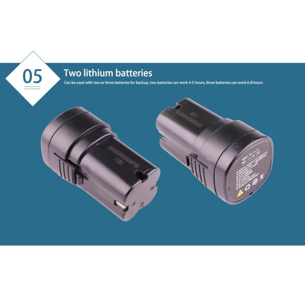 Swansoft 16.8V 2.5CM Battery Cordless Orchard Vineyard Pruner Trimming Scissors Garden Electric Pruning Shears