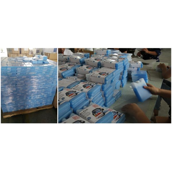 Custom HDPE Plastic Material Lunch Ice Packs Cooler Food Safe For Kids Bags
