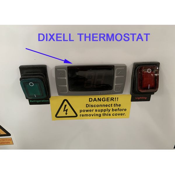 VENTILATED COOLING REFRIGERATED FOOD SHOWCASES WITH BACK STORAGE CABINETS