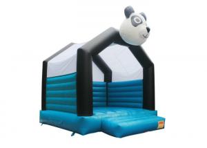 China Panda Outdoor Games Inflatable Bounce House Rentals 0.55mm Plato PVC Tarpaulins on sale