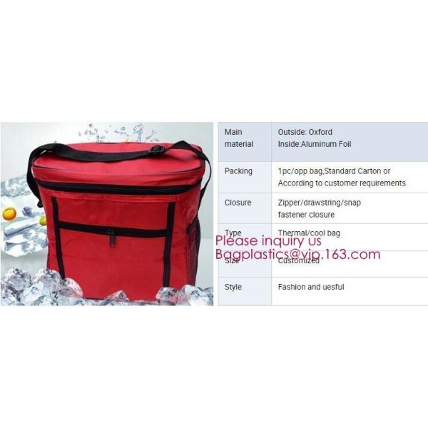 thermal large ice cooler bag/insulated aluminium foil 600D polyester lunch picnic cooler bags,picnic lunch aluminum insu
