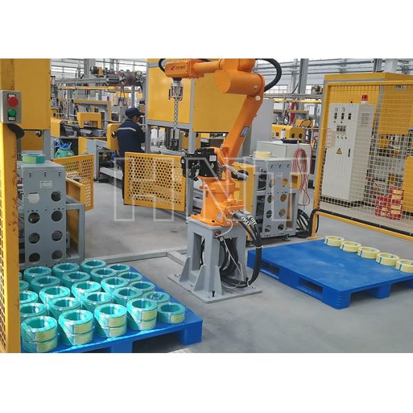 Cable Wrap Automatic Shrink Packaging Machine Plc Touch Screen Control Set