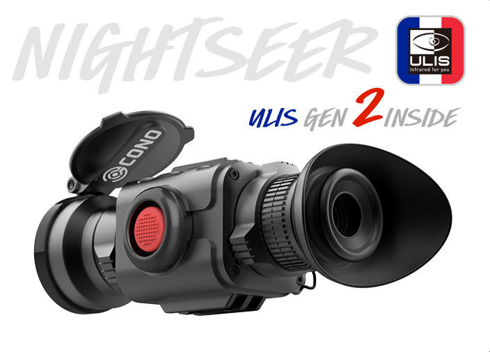 Outdoor Hunting Night Vision Sight , 50mm Lens French Core Heat Vision Monocular